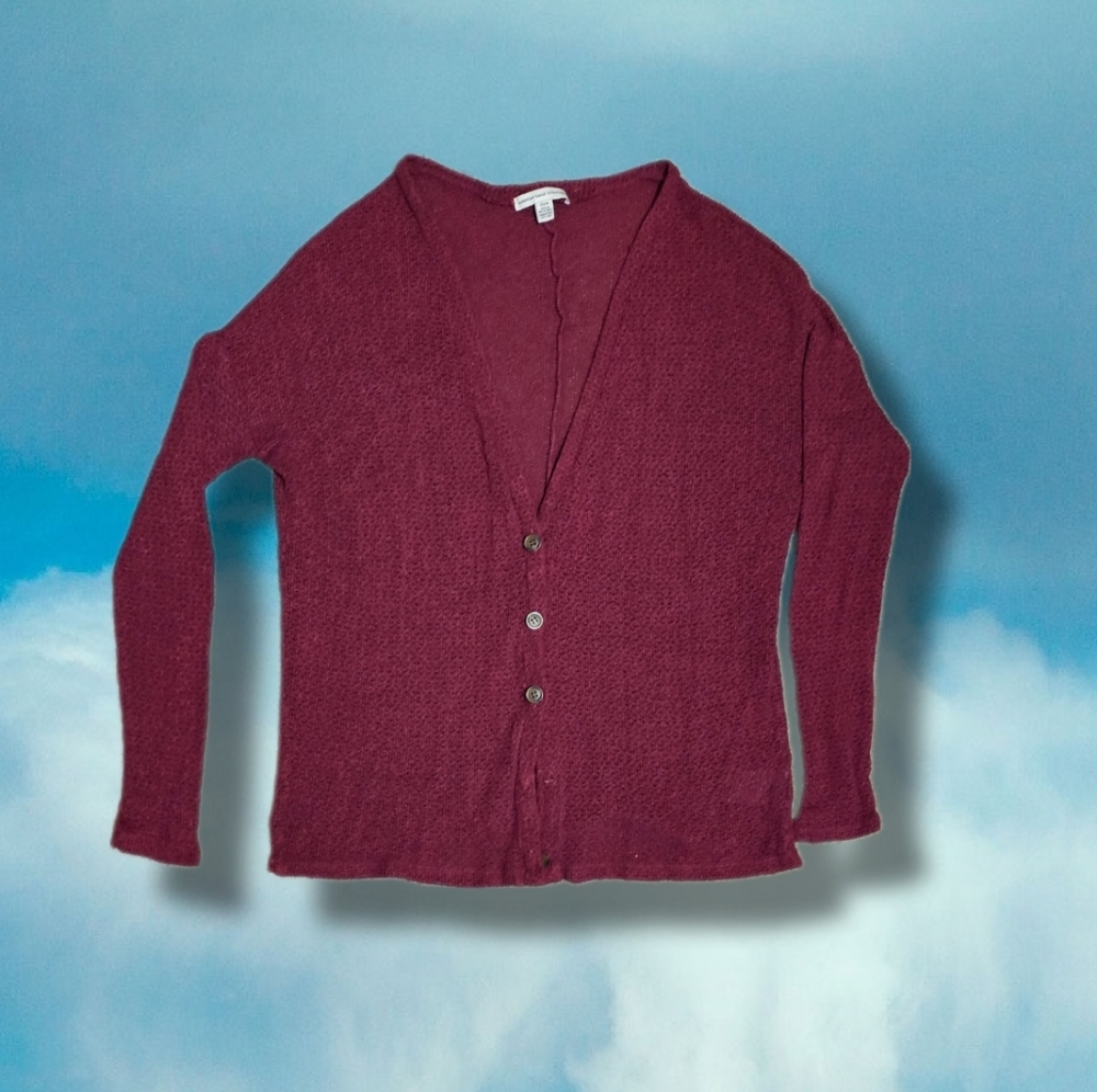 Y2K American Eagle Fitted Button Up Cardigan XS (330021)